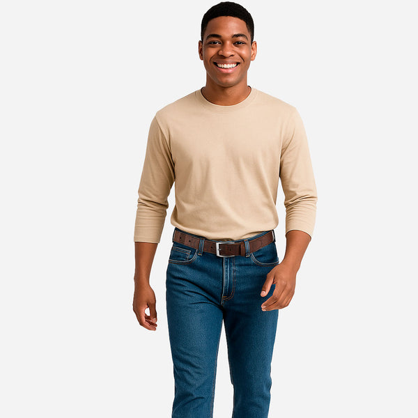 Corkor Cork Belt Men 30 Mm (1 1/8") - Silver Buckle