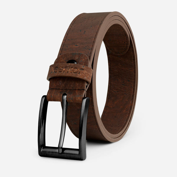 corkor Cork Belt Men 35 mm (1 3/8") - Black Buckle