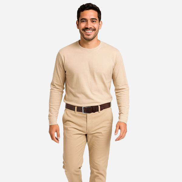 Corkor Cork Belt Men 35 Mm (1 3/8") - Silver Buckle