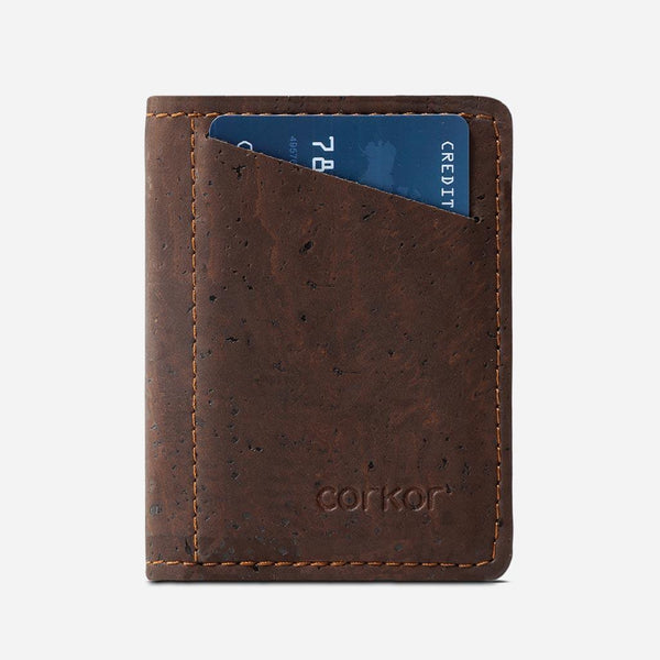Corkor Slim Wallet Coins Pocket