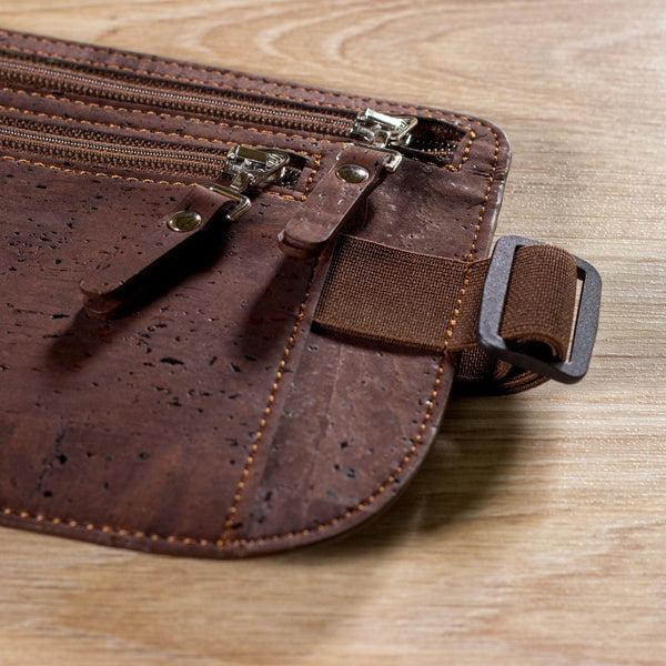Corkor Travel Money Belt - Slim Passport Holder RFID