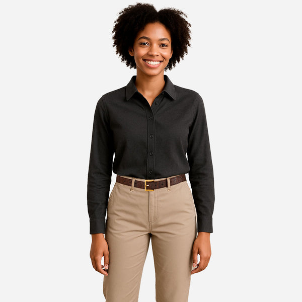 Corkor Women Cork Belt 1" (25mm) - Gold Buckle