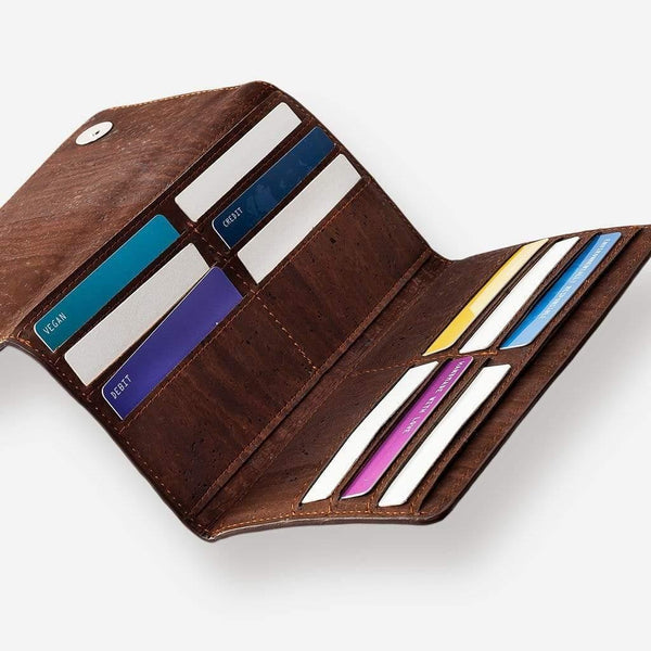 Corkor Women Cork Wallet Slim