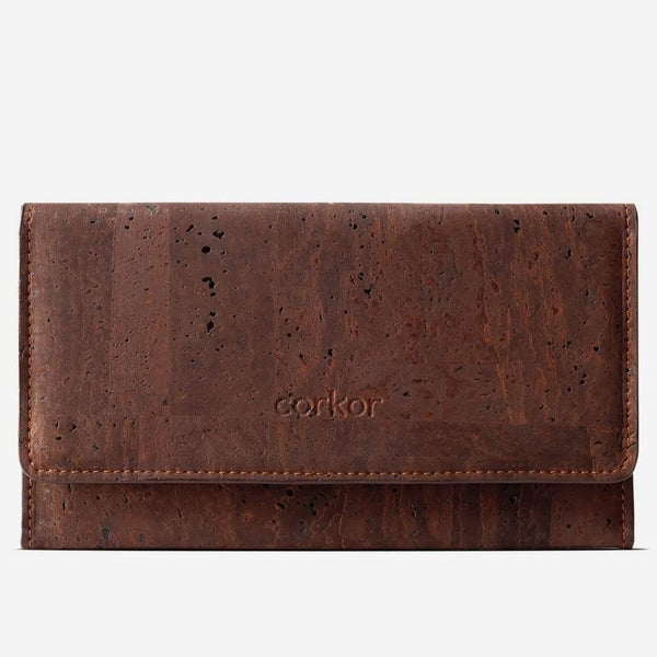 corkor Women Cork Wallet Slim