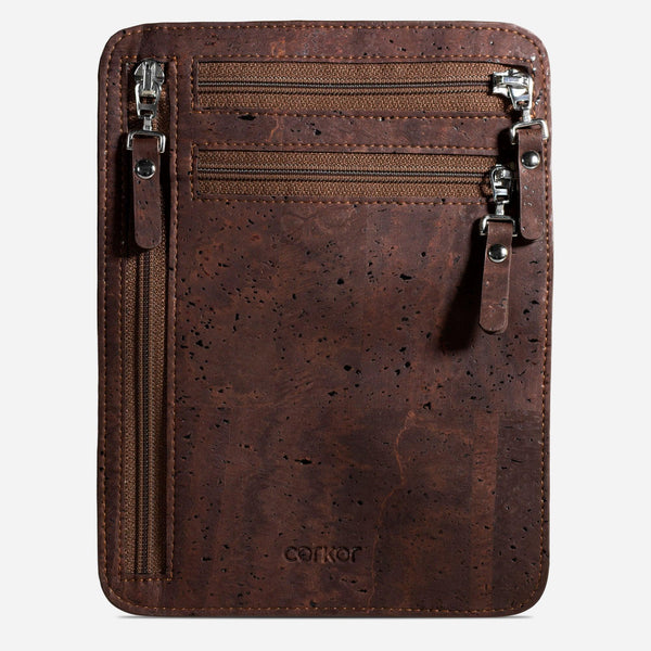 Corkor Travel Neck Stash Wallet Passport With RFID Blocking