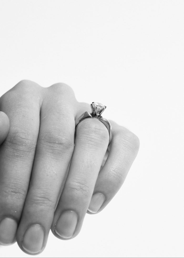 cornelia webb Brilliant Cut Solitaire Ring Maxi 0.7 - 0.9 Ct