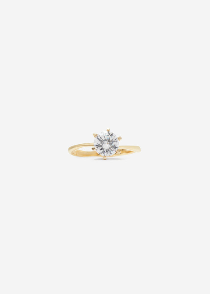 Cornelia Webb Brilliant Cut Solitaire Ring Maxi 0.7 - 0.9 Ct