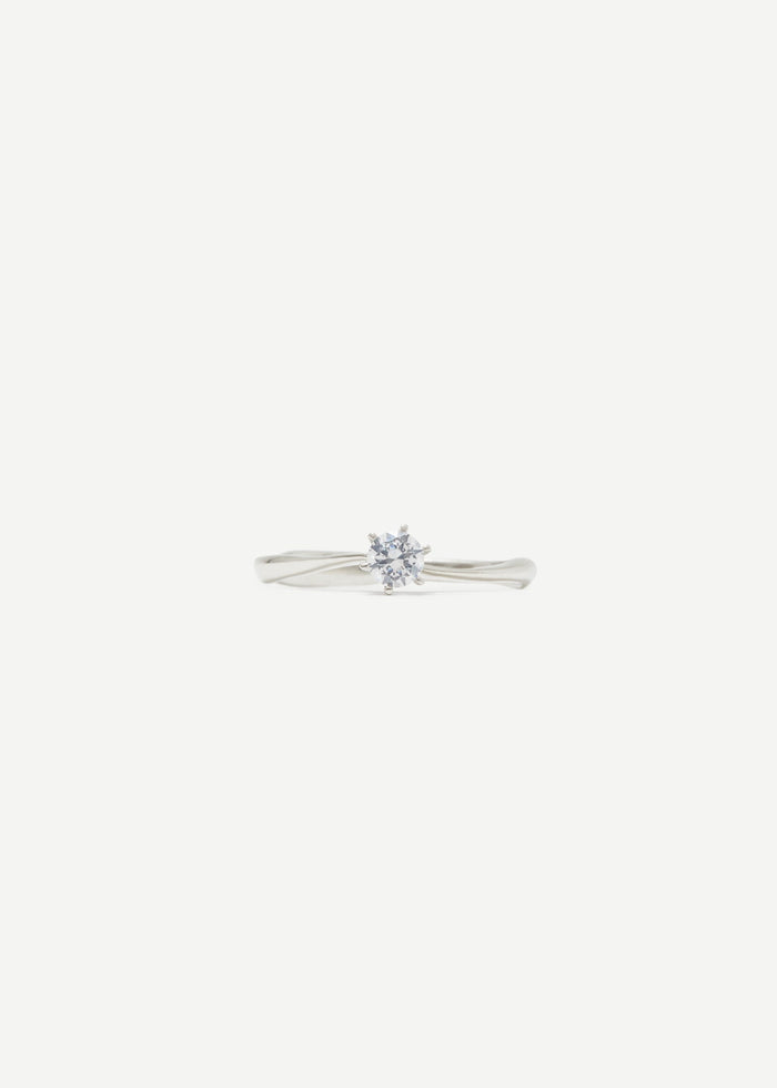 cornelia webb Brilliant Cut Solitaire Ring Midi 0.3 - 0.5 Ct