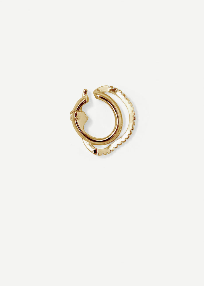 Cornelia Webb Distorted Double Ear Cuff