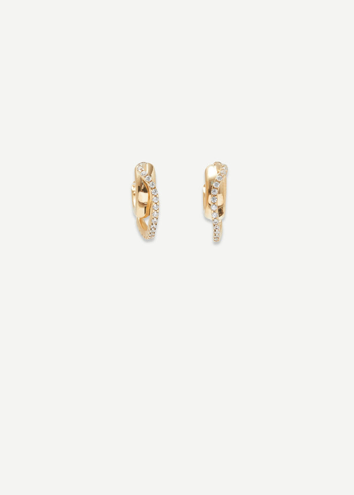 Cornelia Webb Distorted Double Hoop Earring Midi
