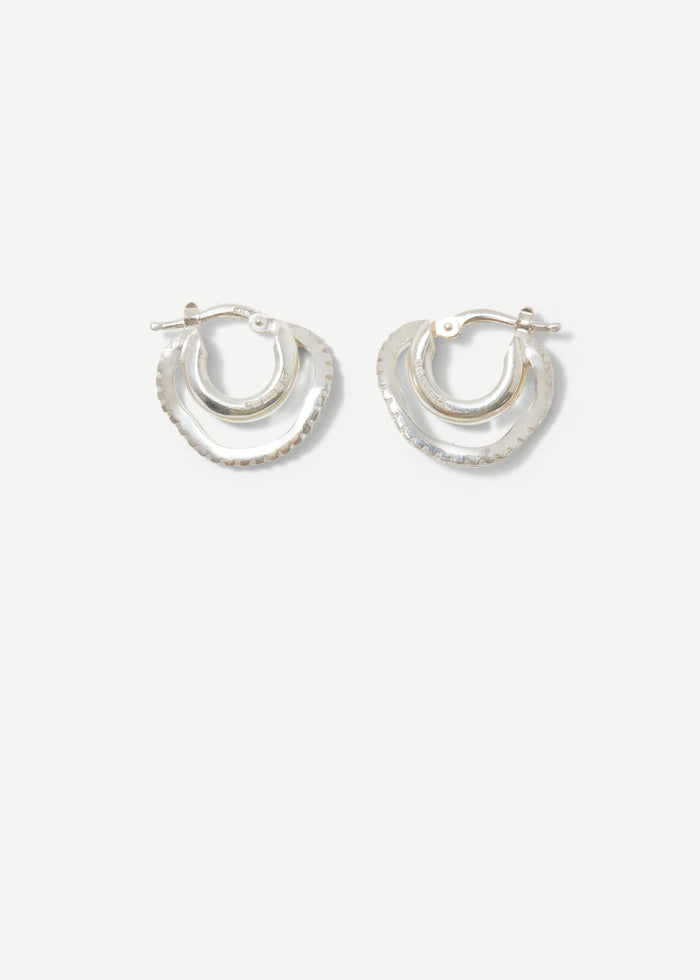 Cornelia Webb Distorted Double Hoop Earring Midi