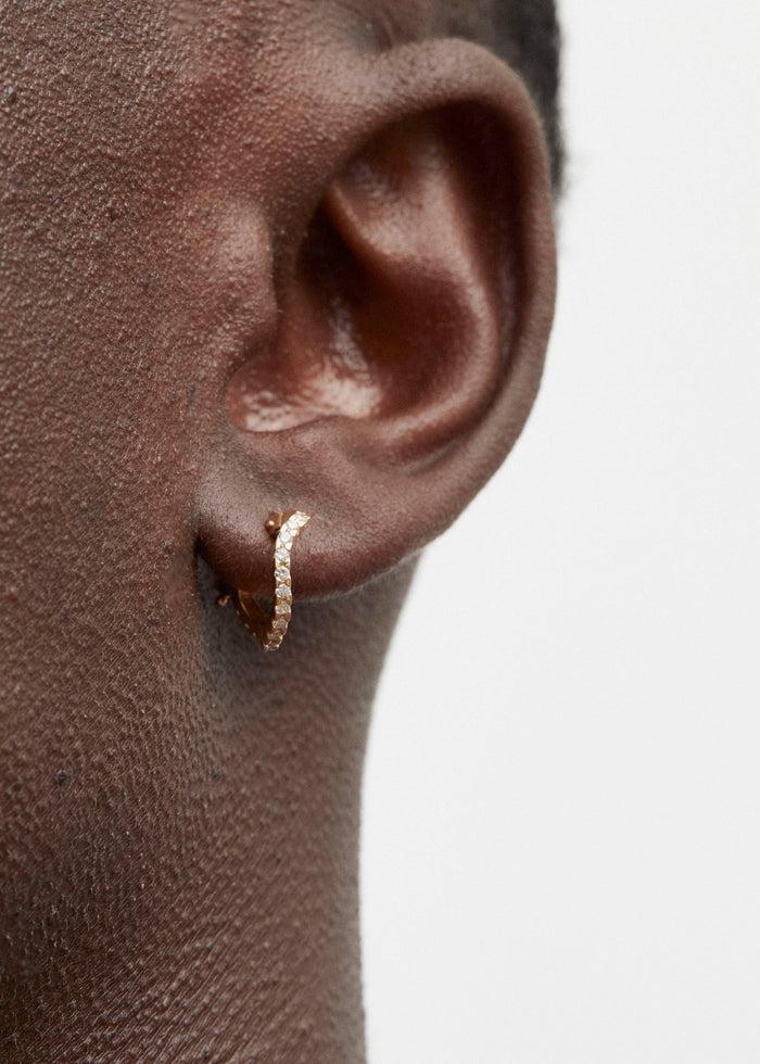 cornelia webb Distorted Hoop Earring Mini