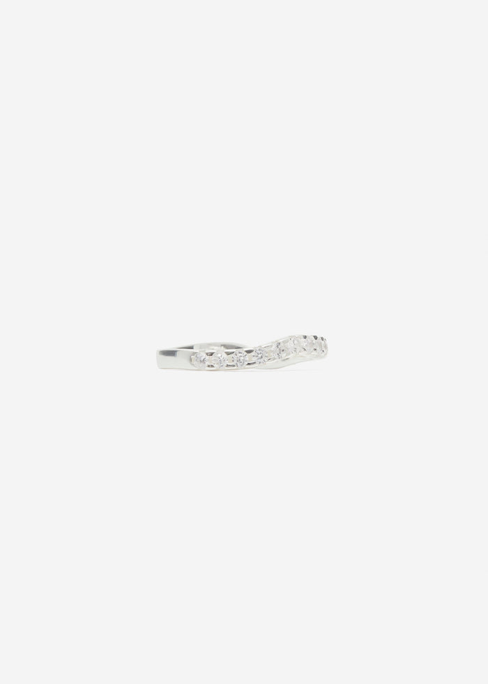 Cornelia Webb Distorted Organic Ring Midi - White