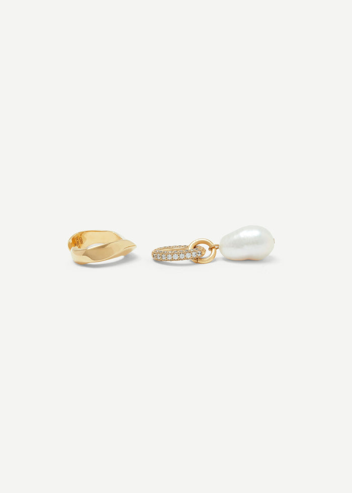 Cornelia Webb Folded Ear Cuff Maxi | Pearl