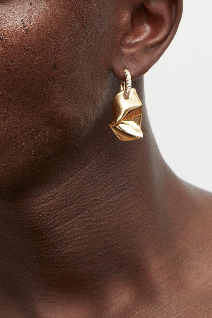Cornelia Webb Folded Hoop Earring Maxi