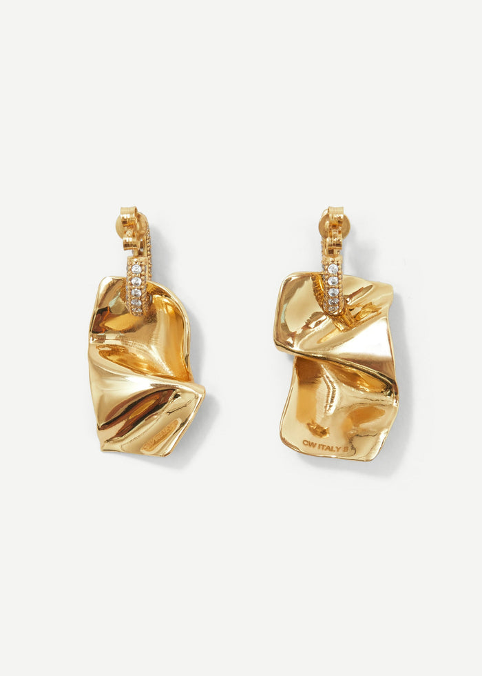 Cornelia Webb Folded Hoop Earring Maxi