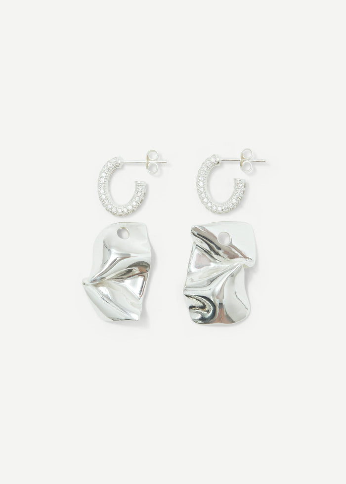 Cornelia Webb Folded Hoop Earring Maxi