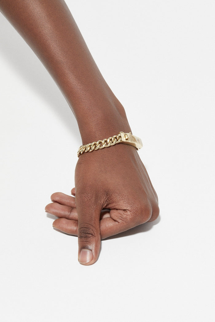 Cornelia Webb Molded Chain Bracelet Thin