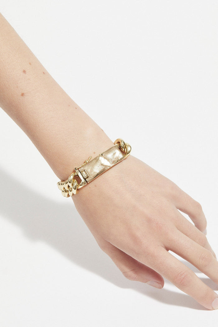 Cornelia Webb Molded Chain Bracelet Wide