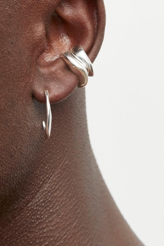 Cornelia Webb Molded Organic Hoop Earring Maxi