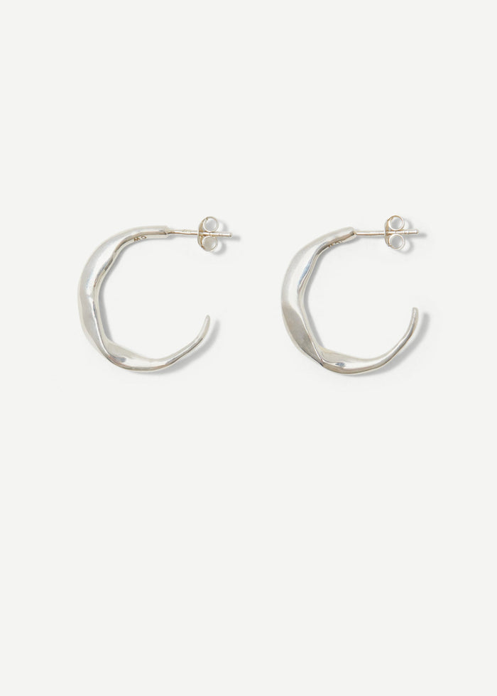 cornelia webb Molded Organic Hoop Earring Maxi