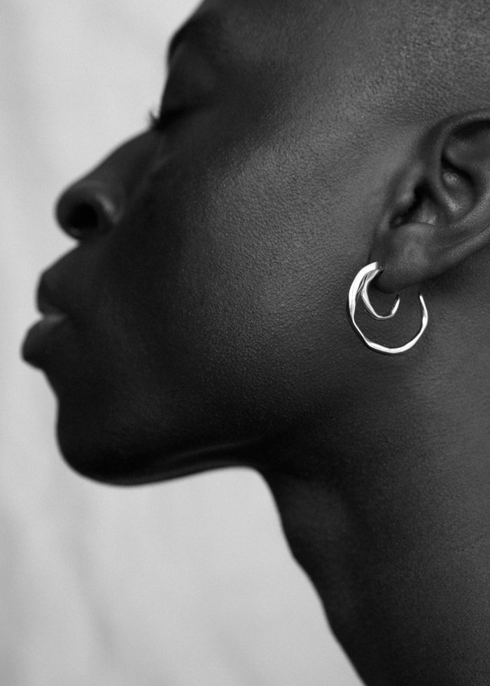 cornelia webb Molded Organic Hoop Earring Midi