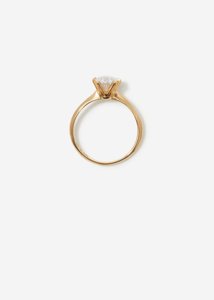 Cornelia Webb Oval Solitaire Ring Maxi 0.7 - 0.9 Ct