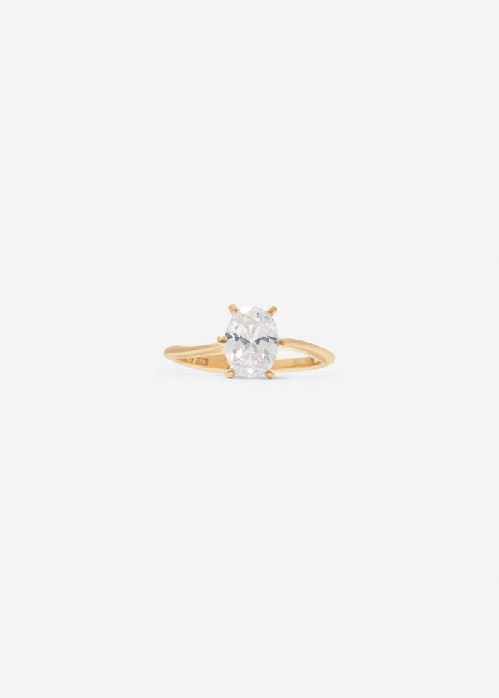 cornelia webb Oval Solitaire Ring Maxi 0.7 - 0.9 Ct