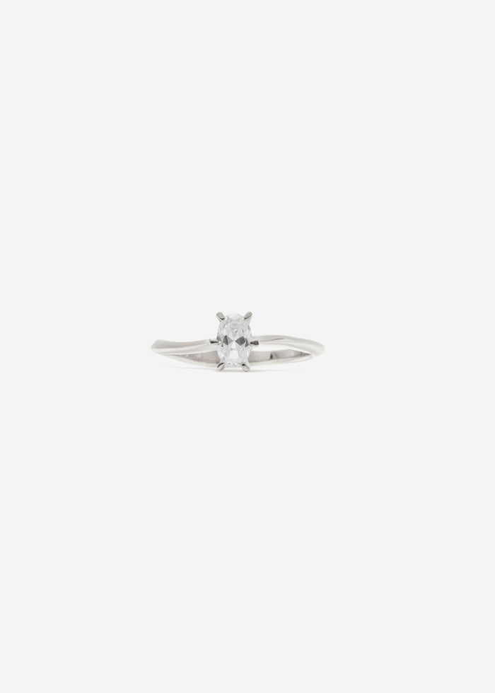 cornelia webb Oval Solitaire Ring Midi 0.3 - 0.5 Ct