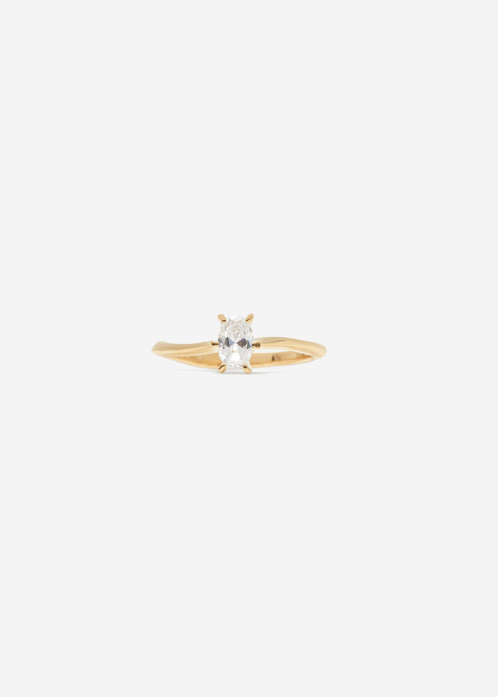 cornelia webb Oval Solitaire Ring Midi 0.3 - 0.5 Ct