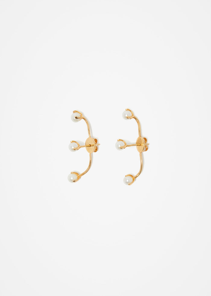 Cornelia Webb Pearled Barbell Earring