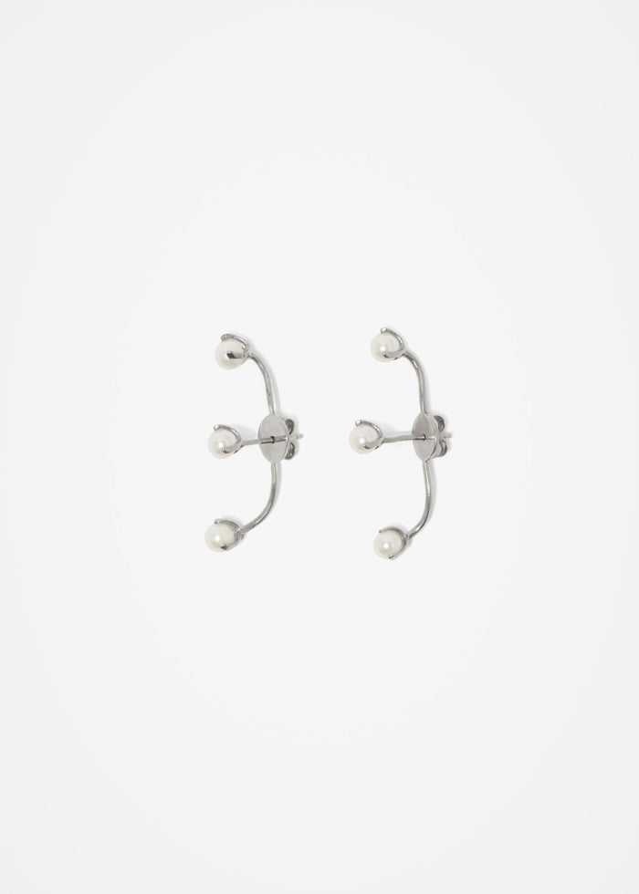 Cornelia Webb Pearled Barbell Earring