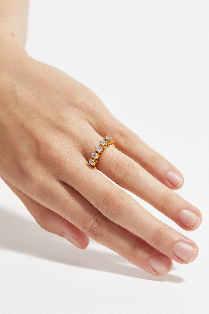 Cornelia Webb Quintuple Ring