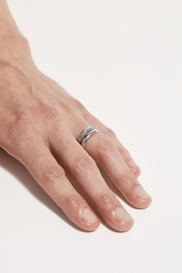 Cornelia Webb Sculptural Band - Finger Imprinted