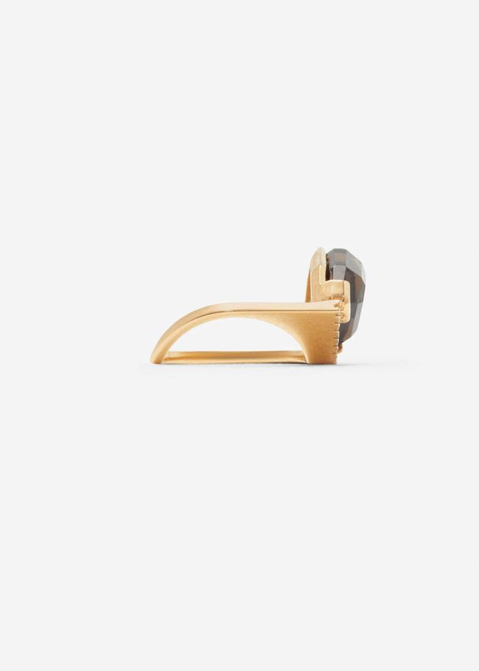 Cornelia Webb Slized Ring Maxi | Smokey Quartz