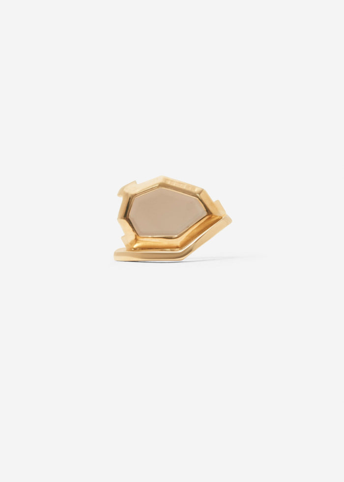 Cornelia Webb Slized Ring Maxi | Smokey Quartz