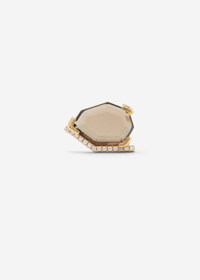 cornelia webb Slized Ring Maxi | Smokey Quartz