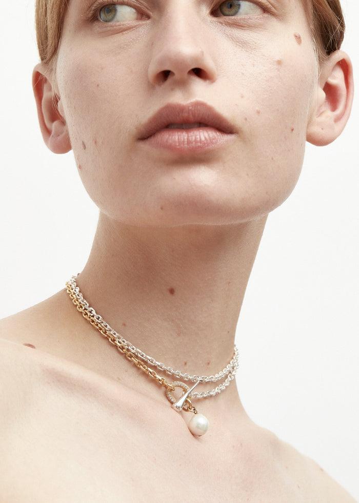 cornelia webb Stoned Lariat Necklace