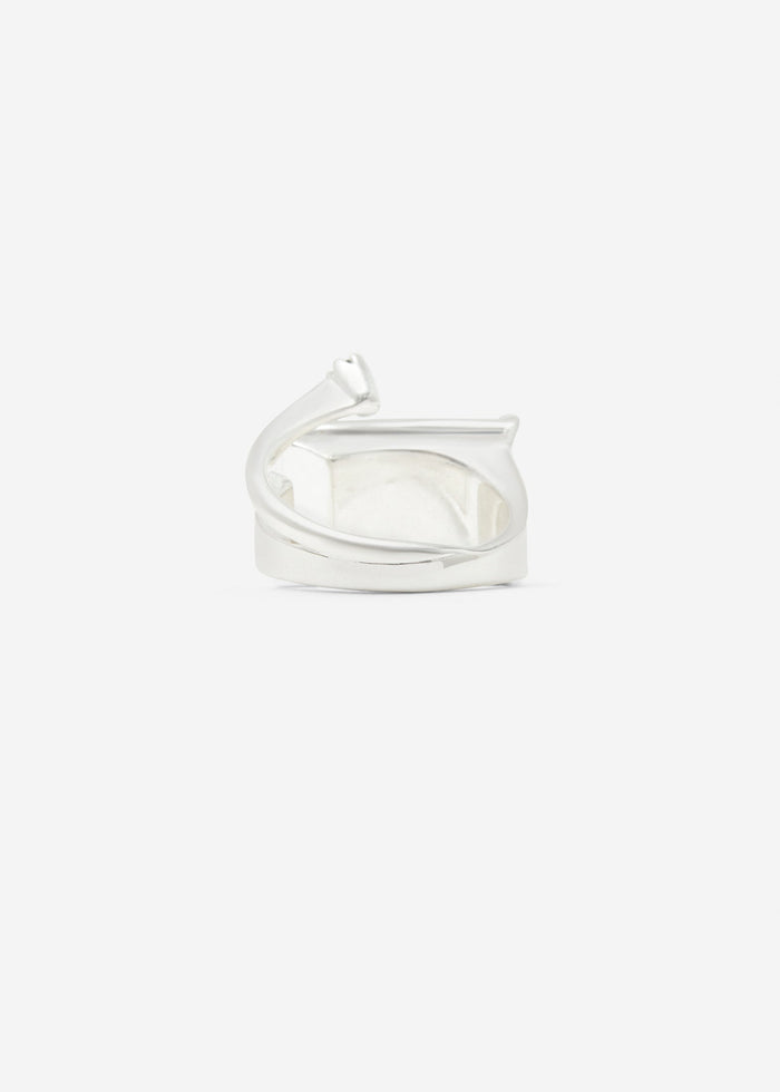 Cornelia Webb Warped Signet Ring | Dumortierite