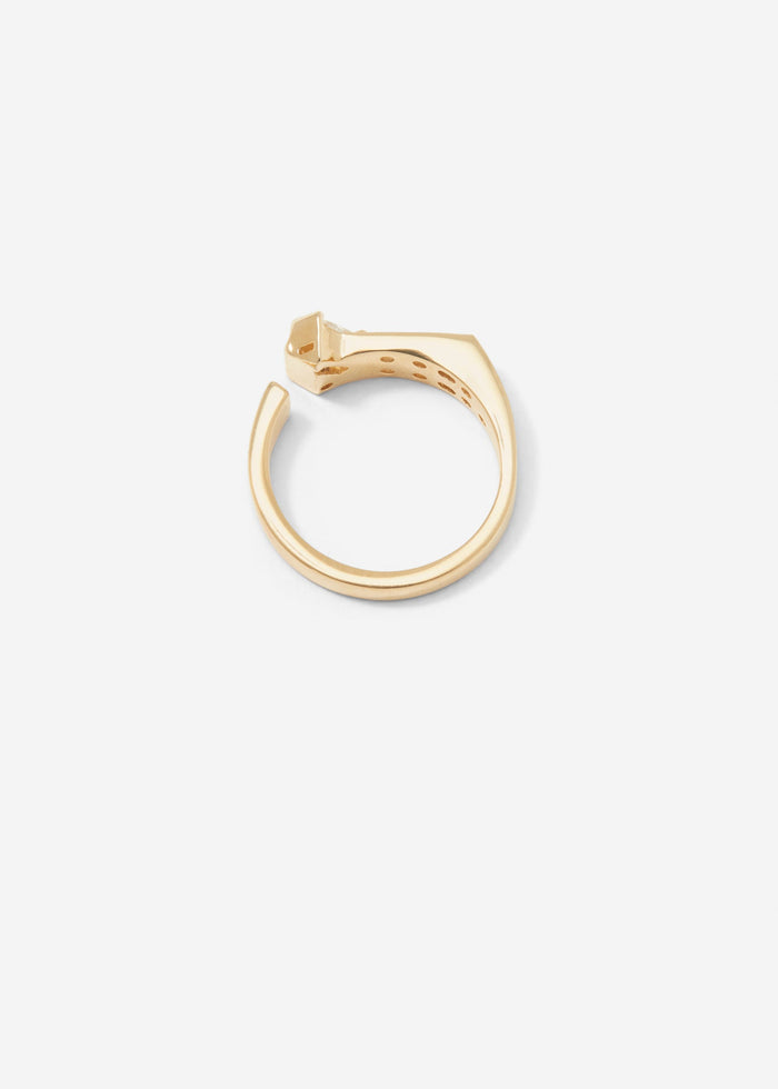 Cornelia Webb Warped Signet Ring Mini