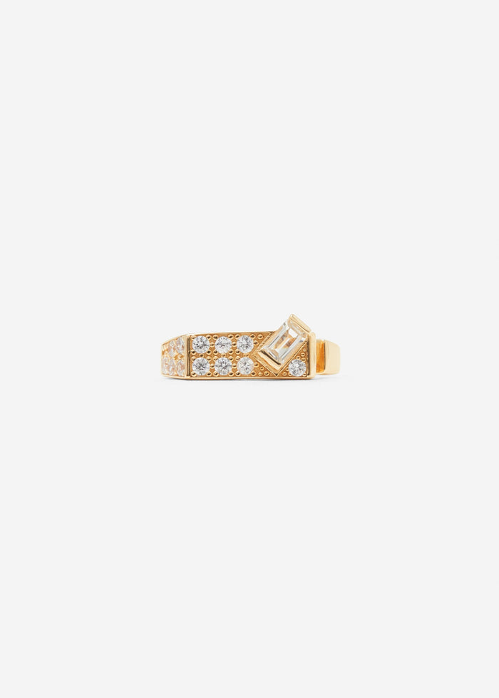 cornelia webb Warped Signet Ring Mini