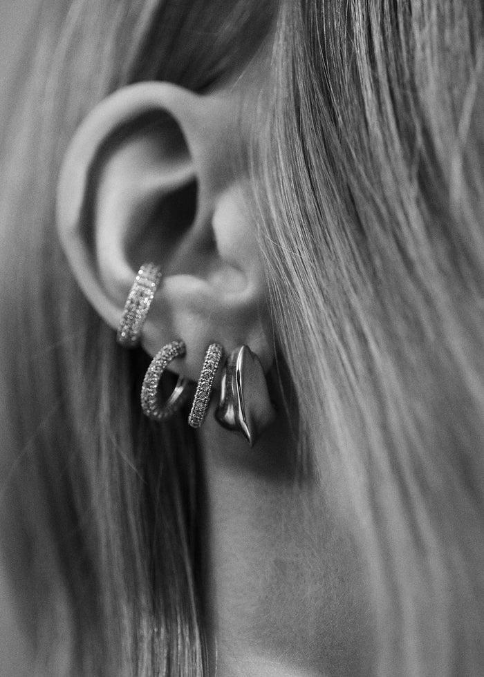 Cornelia Webb Waved Ear Hugger Midi
