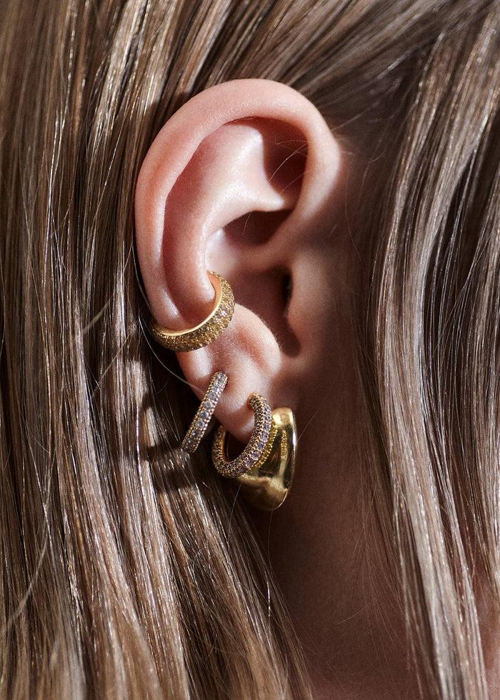 Cornelia Webb Waved Ear Hugger Midi
