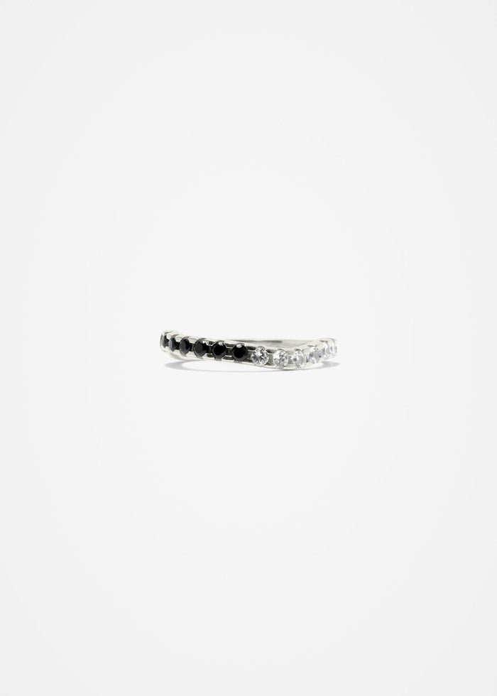 cornelia webb Distorted Organic Ring Midi | Black and White