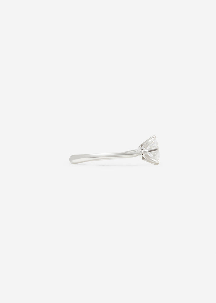 Cornelia Webb Drop Solitaire Ring Maxi Pavé 0.7 - 0.9 Ct