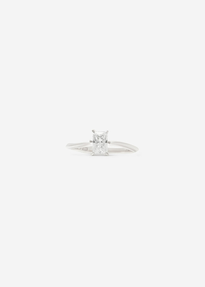 cornelia webb Emerald Cut Solitaire Ring Midi 0.3 - 0.5 Ct