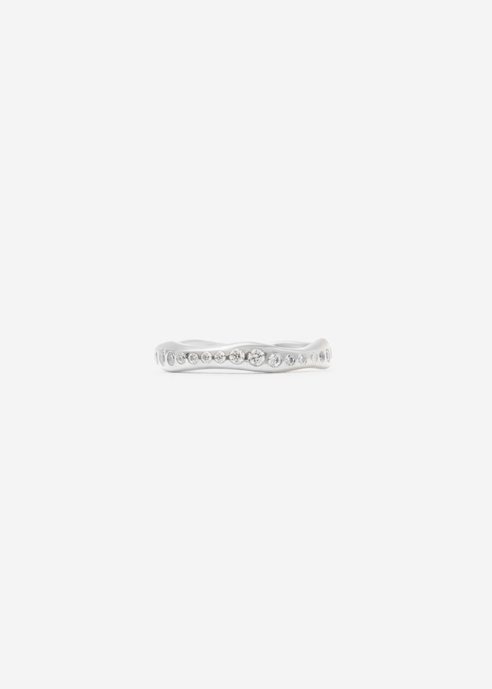 Cornelia Webb Molded Flush Set Full Eternity Band | Scaled