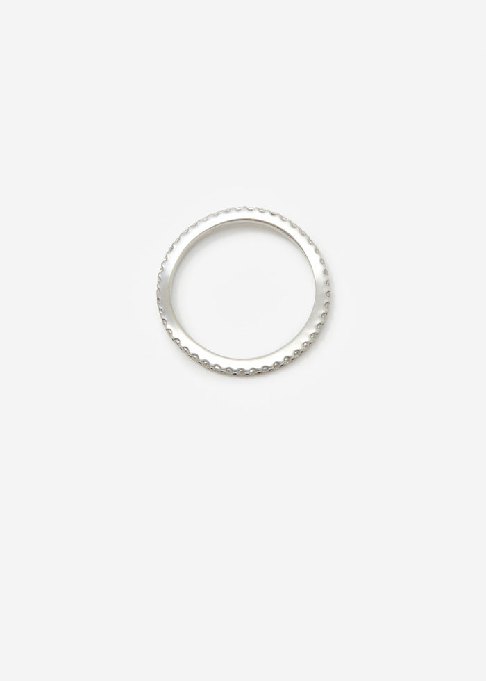 Cornelia Webb Organic Scallop Set Full Eternity Band 0.01 Ct