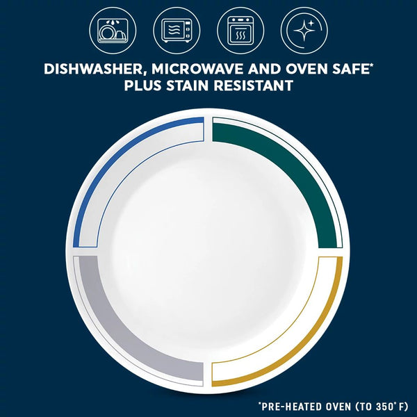 Corningware Corelle® Color Block 10.25" Dinner Plate