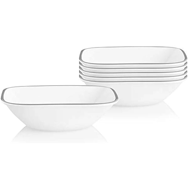 corningware Corelle® Urban Arc Square 22-ounce Cereal Bowl 6 pack